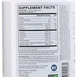 scivation ORIGINAL 7g BCAA 30 SERVINGS BLUE RASPBERRY ICE FLAVOR BCAA image 3