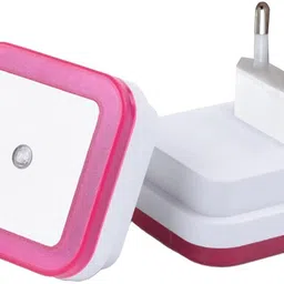 yash ent 0.5W LED Sensor Light Night Lamp, Pink Pack of 1 Night Lamp image 2