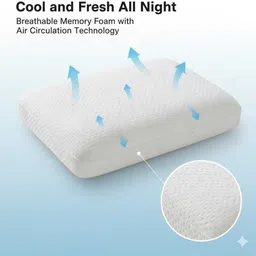 fridup Memory Foam Baby Pillow Pack of 1 Geometric image 3