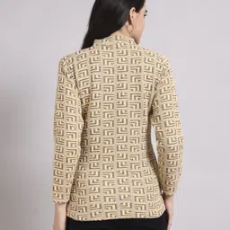 big dreams collection Wool Graphic Print Coat For Women image 2