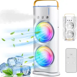 Sasimo Outdoors Indoor Activities Rechargeable Mini USB Personal Fan with 360 Rotation kitchen,markup Neckband Hanging Fans 3 Speeds 48 Air Outlet Portable Neck_2025 USB Fan-picture-19