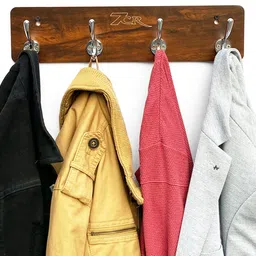 7cr Elephant Wall Hook(WB)-4 Wooden Coat Hanger For Coat-picture-10