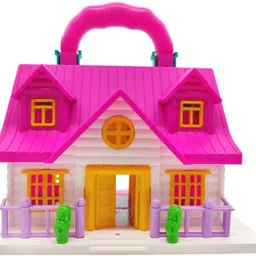 happybive Dream Doll House Set | Dolls Home | Best Toy Kit For Gift To Your Princess-picture-48