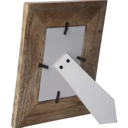 house of sajja Mango Wood Achim In Brown Photo Frame image 5