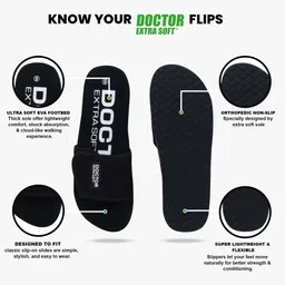 doctor extra soft Ladies Velcro Adjustable Strap Orthopaedic and Diabetic Comfort Stylish Ortho Fit Dr Flipflops and House Slippers for Women's and Girl's Women Slides image 2
