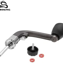 Spyroking Folding Single Fishing Spinning Reel Handle (Size - Large) SRHMULMDM-SKA38 image 1
