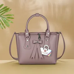 evork fashion Purple Women Hand-held Bag Premium PU Leather Sling Bag for Women & Girls. image 1