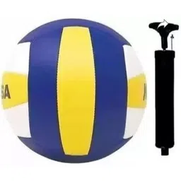 shorya OFFICIAL 18 PANNEL VOLLEYBALL WITH AIR PUMP Volleyball - Size: 4-picture-27