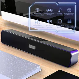 ZSIV Bluetooth Audio, Support TF Card / U Disk / 3.5mm AUX, Support TF Card / U Disk 16 W Bluetooth Soundbar image 4