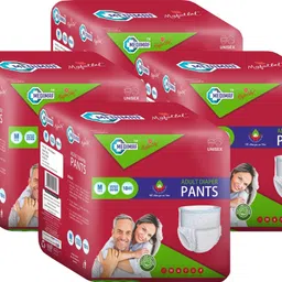 medimaf by mafatlal Adult Diaper Pants - 40 Count (Medium) Adult Diapers - M-picture-11