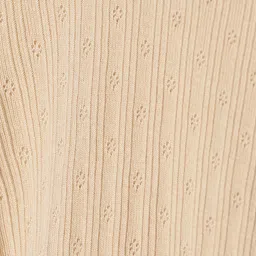 Kanvin Girls Beige Self Design Thermal Set image 2