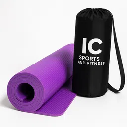 ic sports ACE premium quality Purple Colour EVA 6MM Yoga Mat 6 mm Yoga Mat-picture-13