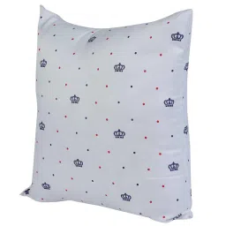 mfd home furnishing 16x16 Inch Cushion Insert - White Abstract Polyester image 4