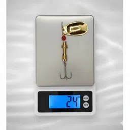 coral india Spinner Bait Brass Fishing Lure-picture-22