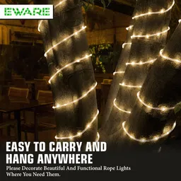 eware 2400 LEDs 10.01 m Yellow Steady Strip Rice Lights image 5