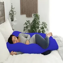 texlux Microfibre Solid Pregnancy Pillow Pack of 1 image 4