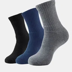 blute Men Solid Mid-Calf/Crew-picture-28