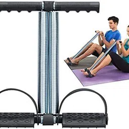 shopimoz Tummy Trimmer With Handle Pushup Bar Gym Equipment for Home Workout Fitness Accessory Kit Kit image 2