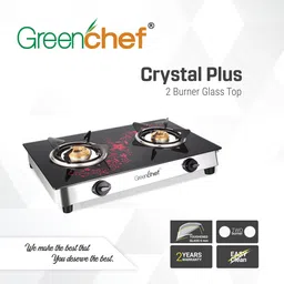 greenchef Crystal Plus Glass Manual Gas Stove image 5