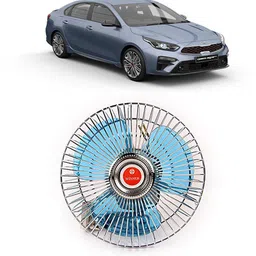 genipap Oscillating Fan 6 Inch 12V Automotive For Car/Truck/Auto rickshaw-PKN1496 Car Interior Fan image 1