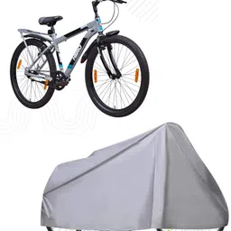 ss gupta traders Water,Dust,Heat Resistant Bicycle Cover for Hero Rove 26T (Silver NSC020) Bicycle Cover Free Size-picture-23