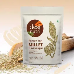 Desi Nutri Browntop Millet 500GM Buy 3 Get 1 free | Desi Nutri Brown Top Millet Grains | Millets | Natural Grains | Andu Korralu | Korale | Choti Kangni | Brown Top Millet - 500 gms, Pack of 4 | Siridhanya Millets | Sri Anna | Sree Anna-image-65