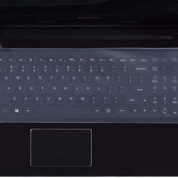 HRKB Universal Silicone Cover | Dust Protector for 15.6-inch (Clear/Transparent) Laptop Keyboard Skin image 1