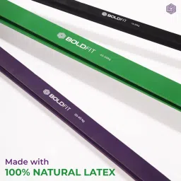 Boldfit Heavy Resistance Band for Workout Set Exercise & Stretching Pull Up Bands for Home Exercise Bands for Gym Men & Women Resistance Bands Loop Bands Toning Bands Resistance Band for Men image 4