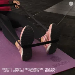 Boldfit Heavy Resistance Band for Workout Set Exercise & Stretching Pull Up Bands for Home Exercise Bands for Gym Men & Women Resistance Bands Loop Bands Toning Bands Resistance Band for Men image 2