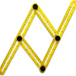 malfah enterprises Zigzag Angle Ruler Folding Feet Adjustable Four-sided Marking Gauge-picture-24