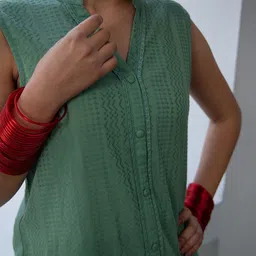 janasya Tunic Pant Co-ords Set image 3