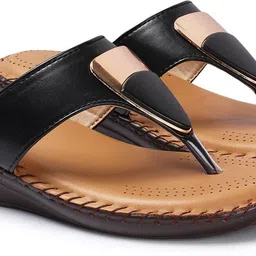 Women VENDOZ DOCTOR ORTHOPEDIC MEMORY FOAM SANDALS Flats Sandal image 4