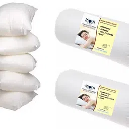 sanju brother LUXORY Microfibre Solid Bolster Pack of 7-picture-32