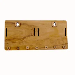 dheeraj creation Sweet Home Wooden Key Holder with Mobile, Pen Stand for Room Decor Wood Key Holder image 3