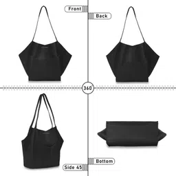 classy women Women Black Tote image 3