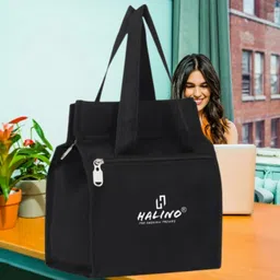 halino Finest Quality Shopper Bag Lunch bag Jhola Bag Smooth Zips & Strong handles Waterproof Lunch Bag-picture-27
