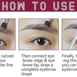 huzurlu SUPERMODEL BROWS EYEBROW PALETTE 9 g image 3