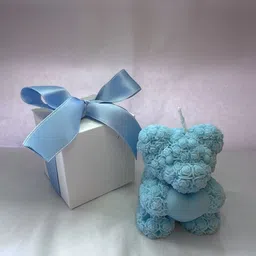 saanjh blue-teddy-candle Candle image 3