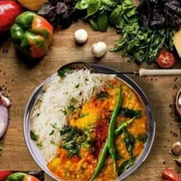 azm impex Bhojan Thali Set 6 Dinner Plate image 3