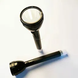 uzala Rechargeable with high range2 hrs Torch Emergency Light (Black) 1.3 hrs Torch Emergency Light image 2