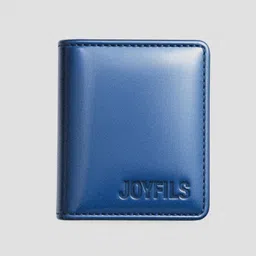 joyfils Men Blue Genuine Leather Wallet image 1