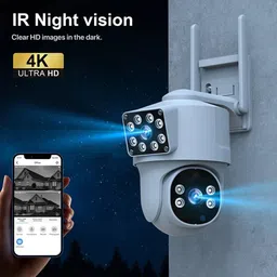 Maizic Smarthome Supercam Lynxo 4G/5G CCTV Camera 4+4 MP Full HD 360 Degree Coverage Smart Camera Security Camera image 5