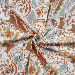 texstylers Cotton 4 Seater Floral Table Cover image 5