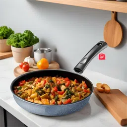 lazywindow Premium Quality Nonstick Fry Pan 22 cm diameter 1 L capacity image 4