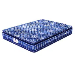 peps india Springkoil Pillow Top Reversible 8 Inch Bonnell Spring King Size Mattress image 2