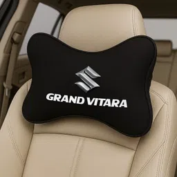 zoom trade Black Polyester Car Pillow Cushion for Maruti Suzuki-picture-27