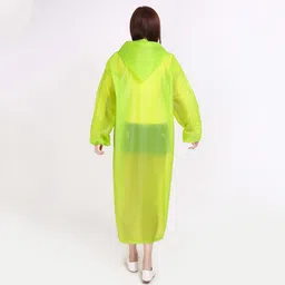 firmed string Solid Women Raincoat image 2