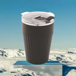 visual industries Visual Insulated Stainless Steel Sip Glass | Mini Tumbler | Hot & Cold image 4