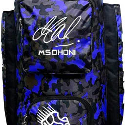 est Cricket Kit Bag With MS Dhoni Signature multi colour-image-10