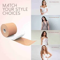 dn brothers Women's Cotton Spandex Multipurpose Breast Lift Tape. Nursing Breast DN61 Nursing Breast Pad image 2